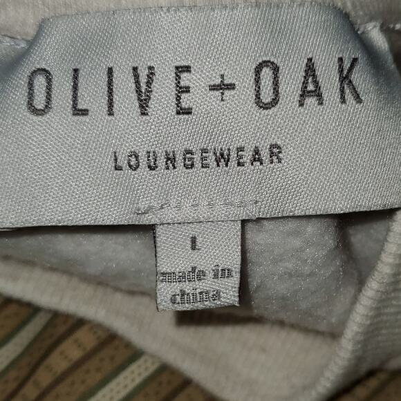 Olive + Oak Loungewear Pull Over Camo Soft Sweatshirt Large - Picture 3 of 6